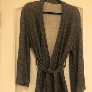 The Row sweater robe